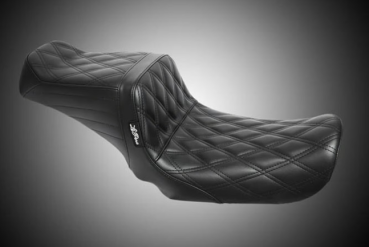 LePera, TailWhip 2-Personen-Sitzbank. Double Diamond, schwarz